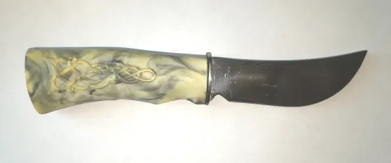 Редкость. Ссср 1990. ПК МООиР - Русский нож. Нож охотничий нескладной разделочный N4 Краснодар