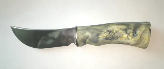 Редкость. Ссср 1990. ПК МООиР - Русский нож. Нож охотничий нескладной разделочный N4 Краснодар