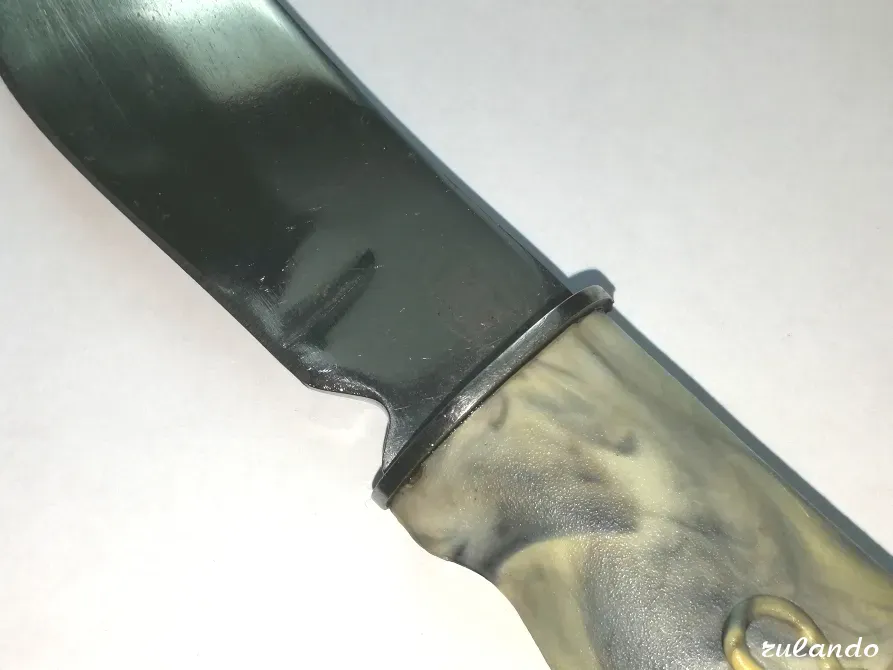 Редкость. Ссср 1990. ПК МООиР - Русский нож. Нож охотничий нескладной разделочный N4 Краснодар - изображение 6