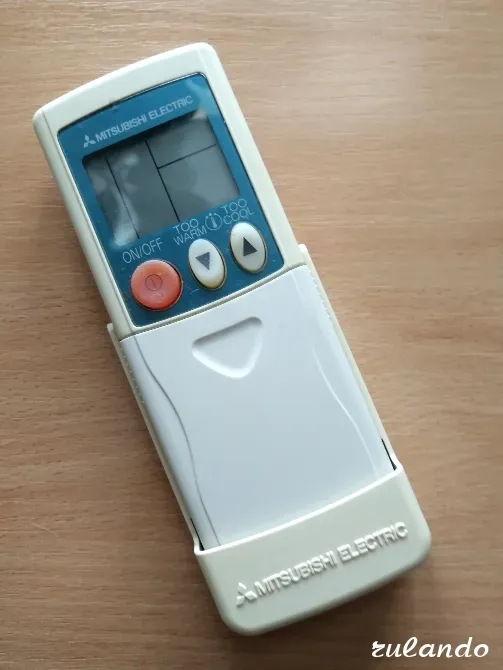 Редкий оригинальный пульт кондиционеров Mitsubishi Kp0В б/у Краснодар - изображение 2