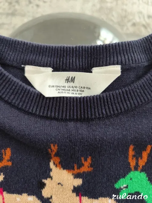 Свитер для мальчика к Новому году, размер 134/140 Санкт-Петербург - изображение 3