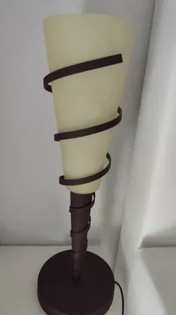 Люстра потолочная 5 плафонов + 2 настольные лампы в одном стиле Волгоград