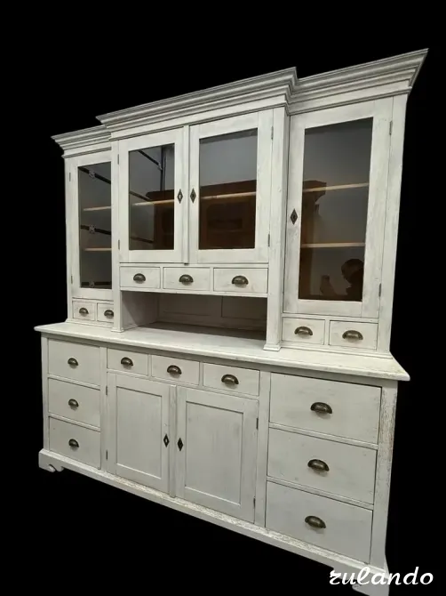 Антикварный шкаф‑витрина в стиле кантри Калининград - изображение 2