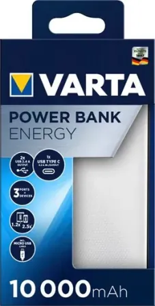 Внешний аккумулятор VARTA Energy Powerbank 10 000 mAh Севастополь