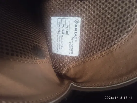 Мужские кожаные ковбойские сапоги Ariat Sport Doolin Western Boot в темно-коричневом цвете Таштагол