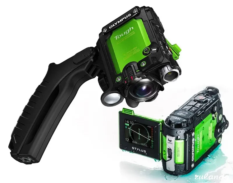 Экшн-камера Olympus TG-tracker - почти новая Красноярск - изображение 1