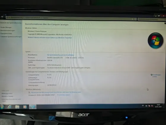 Ретро компьютер Win 7 + монитор Калининград
