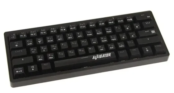 Клавиатура аллигатор беспроводная с подсветкой игровая Санкт-Петербург