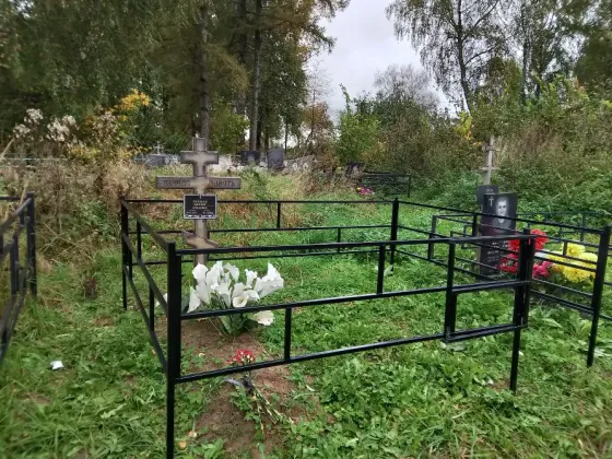 Оградки на кладбище Воскресенск