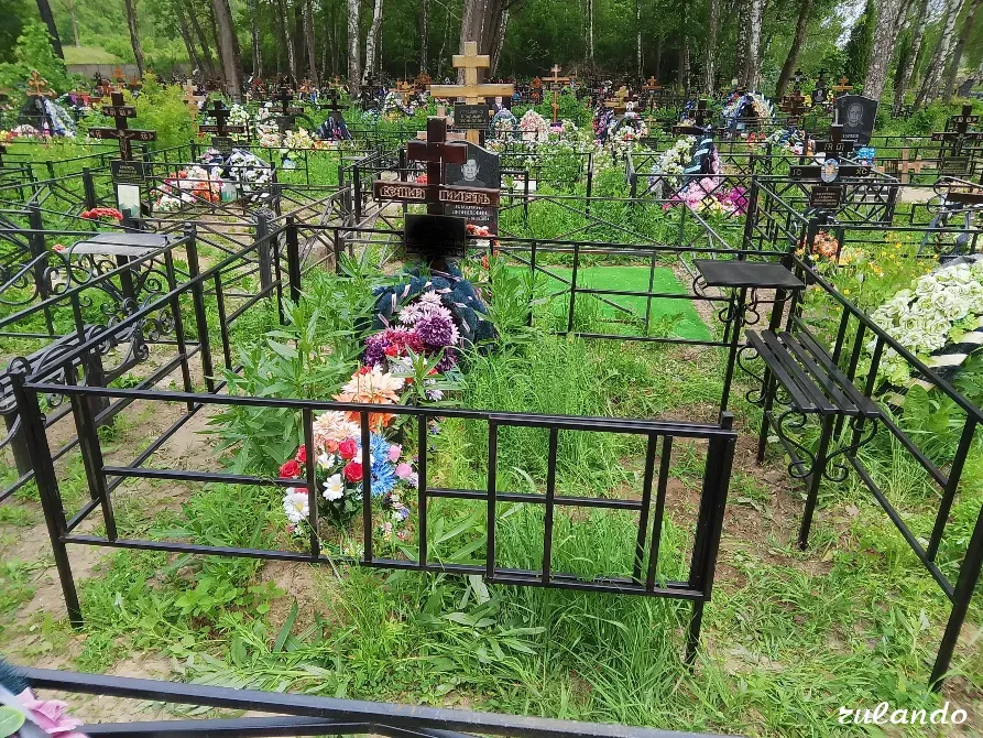 Оградки на кладбище Воскресенск - изображение 5