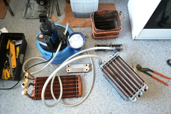 Промывка газовых котлов, колонок и электроводонагревателей Белебей