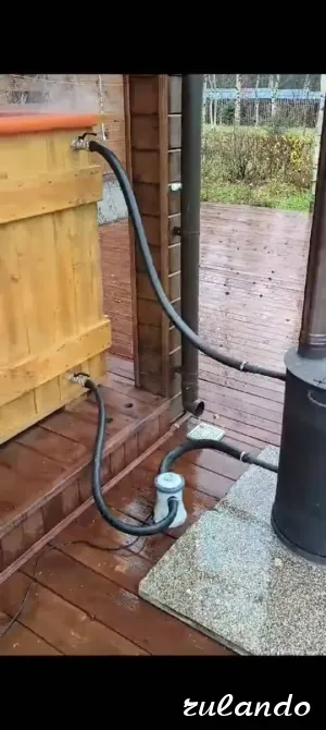 Водогрейная печь с нержавеющим змеевиком для бассейна и купели Сочи - изображение 6