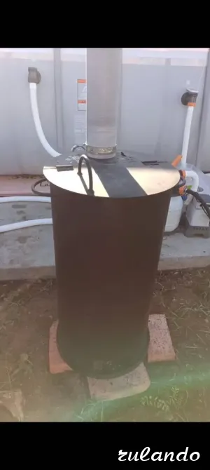 Водогрейная печь с нержавеющим змеевиком для бассейна и купели Сочи - изображение 3