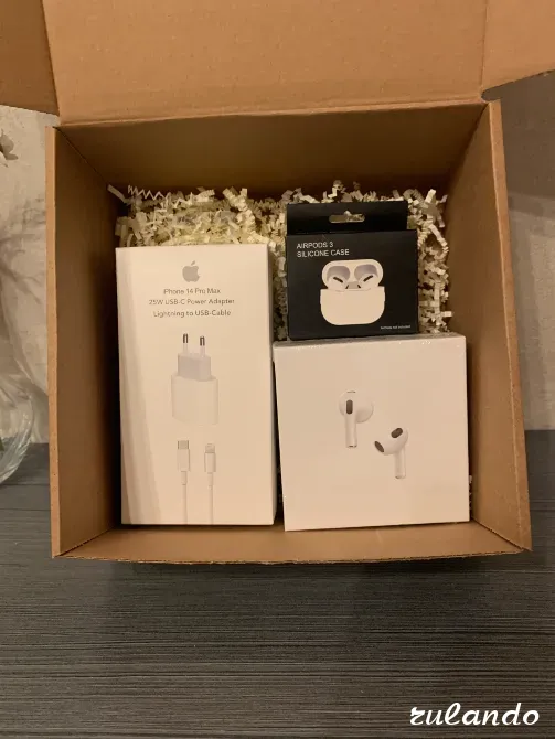 Подарочный набор Airpods 3 + адаптер питания Казань - изображение 2