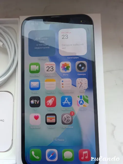 IPhone 14 128 ГБ темно‑синий, как новый Калининград - изображение 3