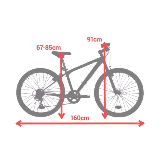 Велосипед подростковый Rockrider ST 500, 20" неоново-жёлтый Калининград