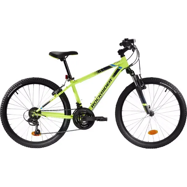 Велосипед подростковый Rockrider ST 500, 20" неоново-жёлтый Калининград - изображение 1