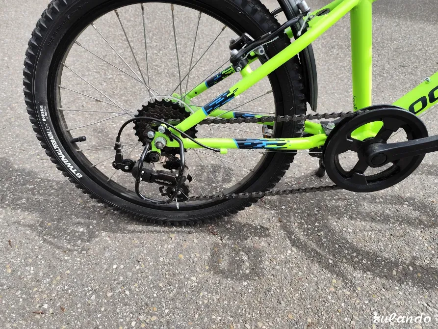 Велосипед подростковый Rockrider ST 500, 20" неоново-жёлтый Калининград - изображение 5