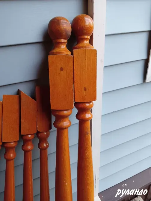 Балясины деревянные и столб Краснодар - изображение 2