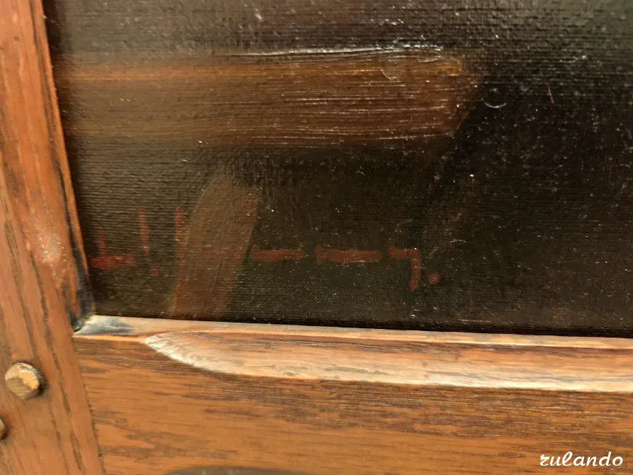 Старинная картина неизвестного мастера Калининград - изображение 2