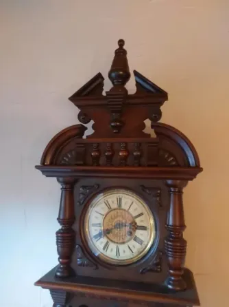 Антикварные настенные часы с маятником из Германии Санкт-Петербург