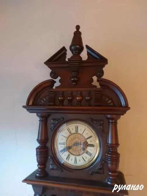 Антикварные настенные часы с маятником из Германии Санкт-Петербург - изображение 3