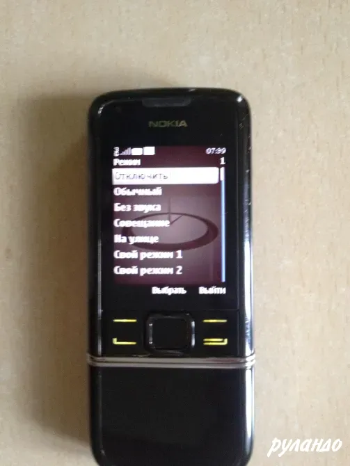 Nokia 8800 Sirocco, черный, в рабочем состоянии Самара - изображение 3