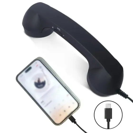 Ретро-гарнитура в виде телефонной трубки Калининград