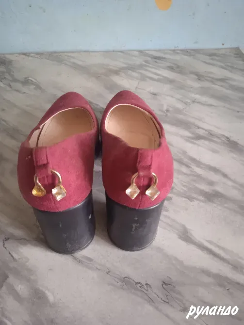 Женские замшевые туфли на каблуке Северодвинск - изображение 3