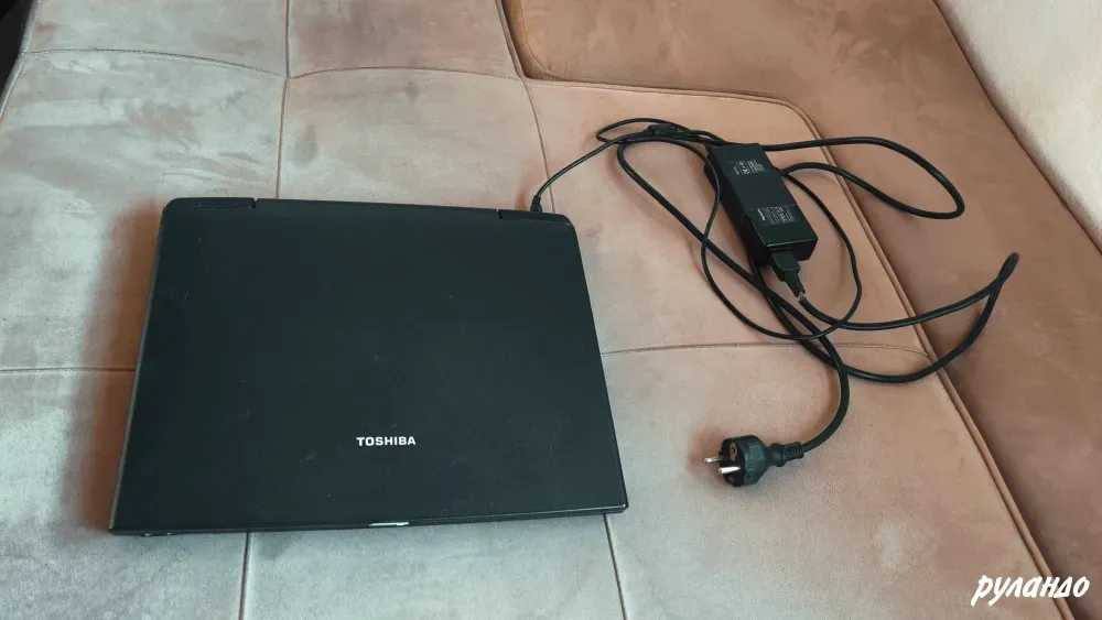 Ноутбук Toshiba Satellite Pro винтажный рабочий с зарядкой Владивосток - изображение 2