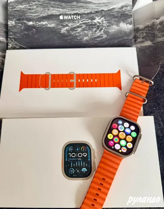 Apple Watch Ultra 2 Titanium 49 mm GPS + Cellula Калининград - изображение 2