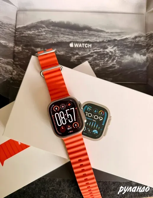 Apple Watch Ultra 2 Titanium 49 mm GPS + Cellula Калининград - изображение 1