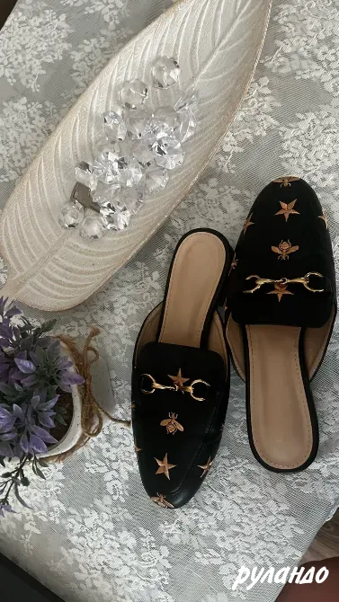Оригинальные мюли Gucci Луганск - изображение 3