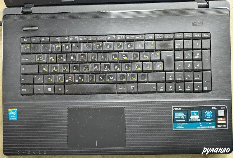 Ноутбук Asus F75A "17" недорого Калининград - изображение 5