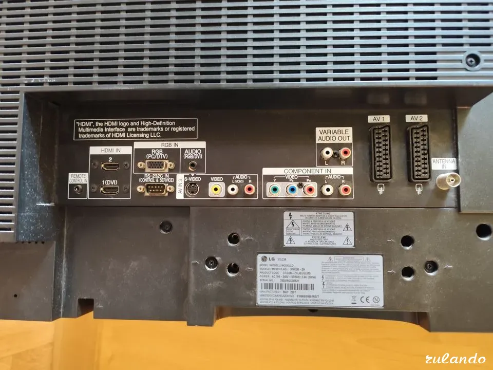 Телевизор LG 37Lc3R с пультом Калининград - изображение 4