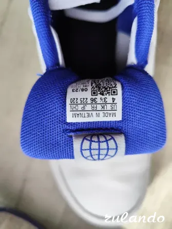 Детские кроссовки Adidas, размер 36 — белые, отличное состояние Калининград - изображение 5