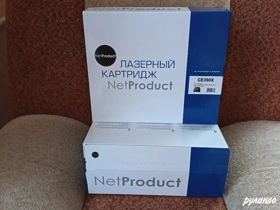 Лазерный картридж NetProduct Ce390X Воронеж - изображение 2