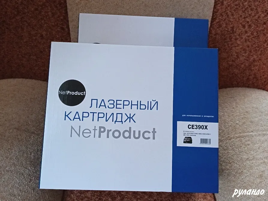Лазерный картридж NetProduct Ce390X Воронеж - изображение 1