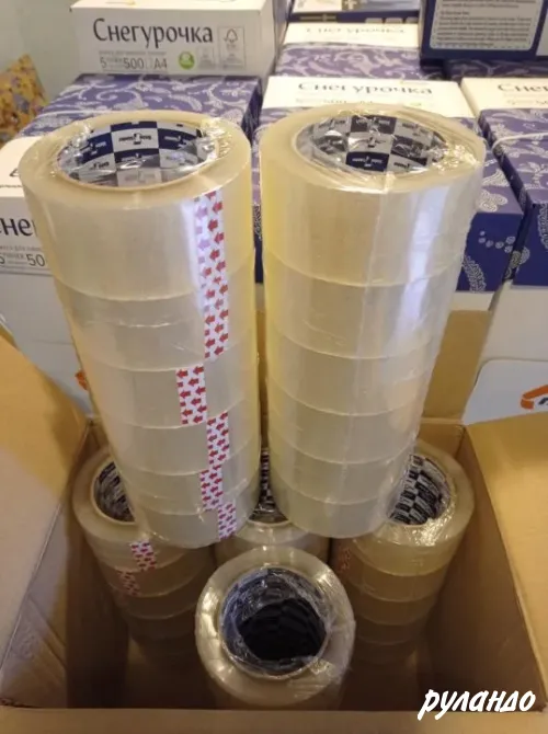 Скотч 50ммх150м Nova Roll, Комус, Юнибоб Воронеж - изображение 2