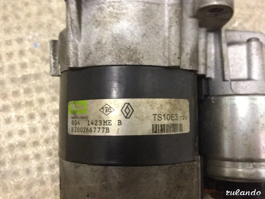 Стартер для Renault Grand Scenic II (2003-2008) 8200266777 B Калининград - изображение 2