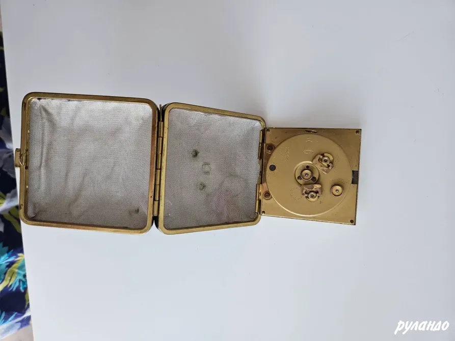 Винтажный дорожный будильник Junghans, Германия, 1950–60-е годы Севастополь - изображение 3