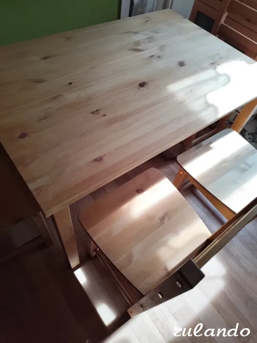 Стол кухонный из дерева и 4 стула Ростов-на-Дону - изображение 3