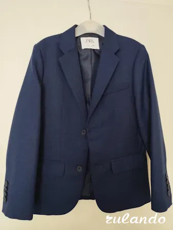 Детский пиджак Zara, размер 128 (8 лет), почти новый Калининград - изображение 2