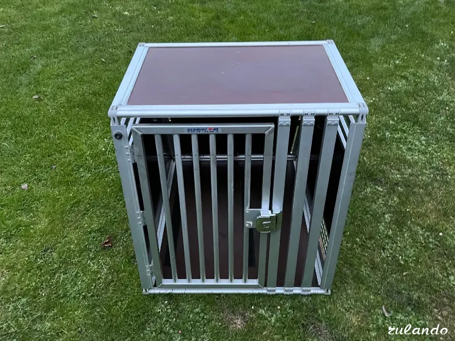 Переноска / транспортный бокс для собаки с аварийной дверцей Калининград - изображение 1