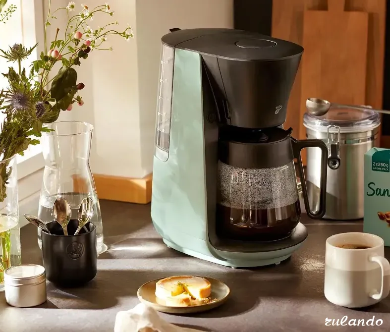 Кофемашина Tchibo Let’s Brew (бирюзово-зелёный) — почти новая Калининград - изображение 1