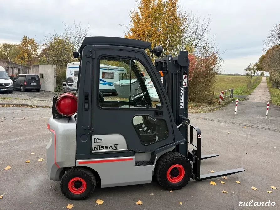 Вилочный погрузчик на газу Nissan H18 — отличное состояние Калининград - изображение 1