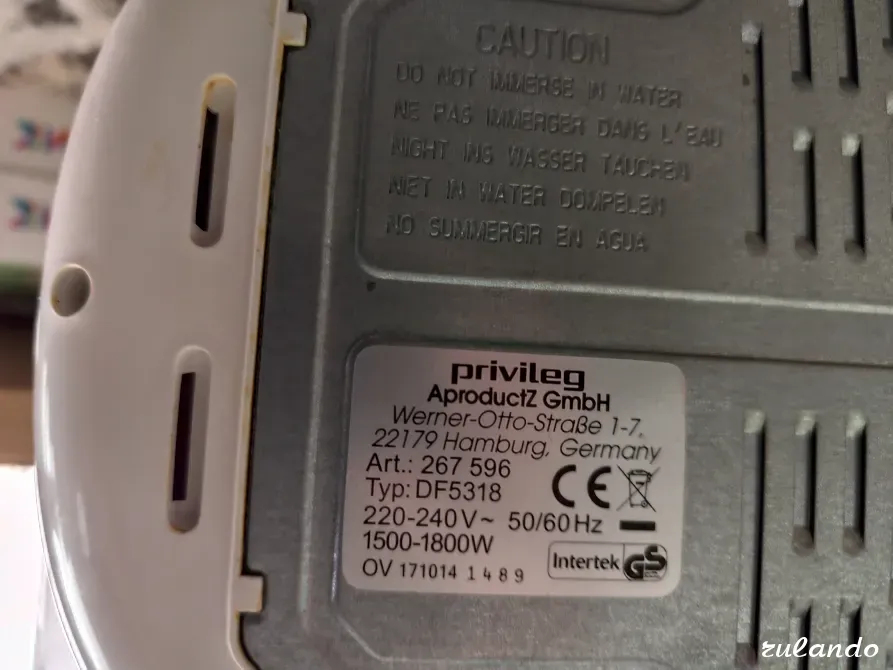 Фритюрница Privileg Df5318, почти новая Севастополь - изображение 4