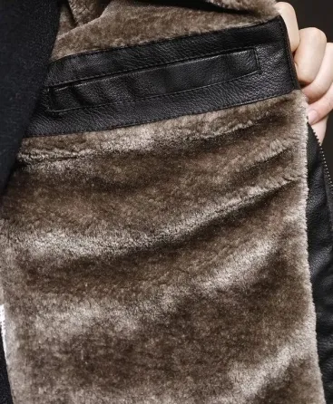 Мужская зимняя куртка с меховым воротником и меховой подкладкой, размер 54 Калининград