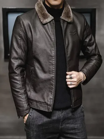 Мужская зимняя куртка с меховым воротником и меховой подкладкой, размер 54 Калининград