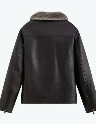 Мужская зимняя куртка с меховым воротником и меховой подкладкой, размер 54 Калининград